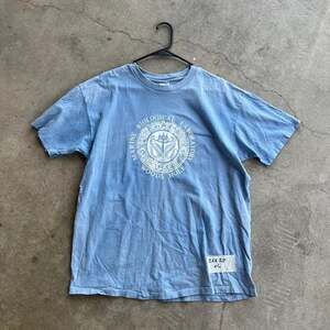 Vintage 90s Marine Biological Laboratory XL T-Shirt Woods Hole Anvil Blue